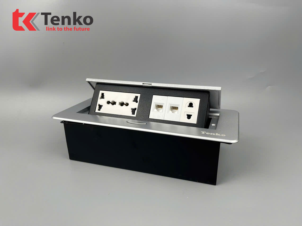 Hộp Ổ Cắm Điện &Acirc;m B&agrave;n Họp TK-AS06DN-09